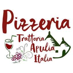 Pizzeria Trattoria Apulia Italia logo.